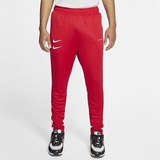 Pantaloni Nike Sportswear Swoosh Barbati Rosii Albi Negrii | RUVB-23746